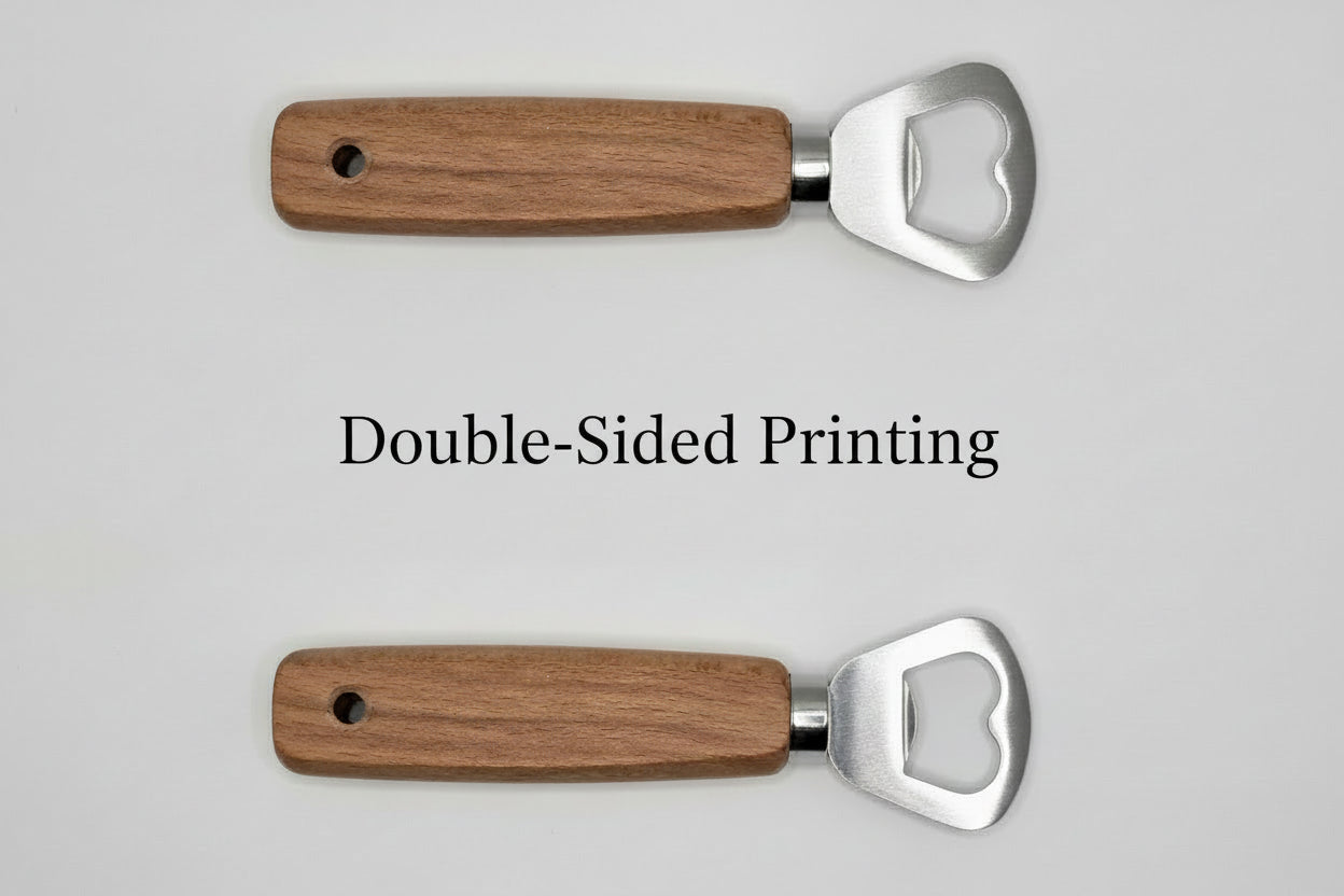 Flaschenöffner aus Holz – personalisiert ; rustikal