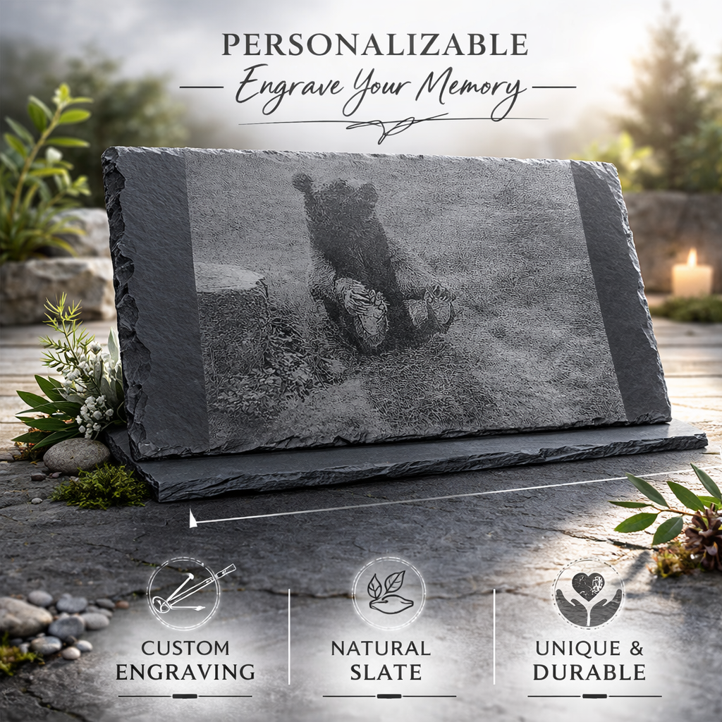 ❤️ Personalisierte Schieferplatte – Ein Geschenk mit Bedeutung