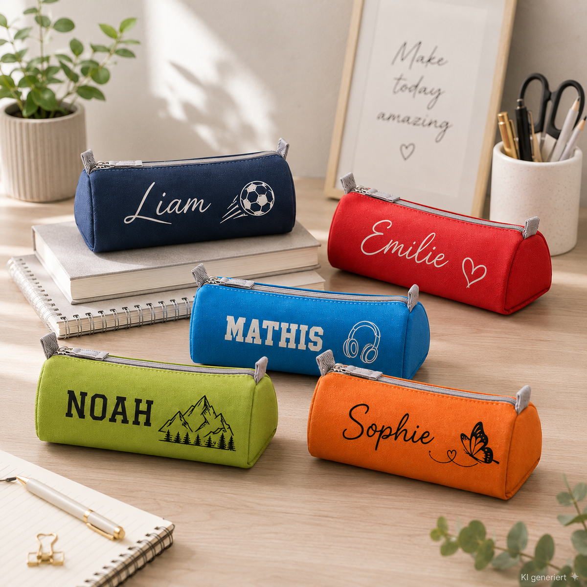 Personalized Pencil Case Made of 600D