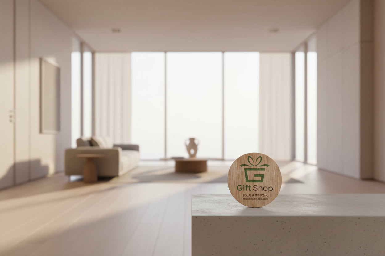 Personalisierter Bambus Flaschenöffner mit Magnet