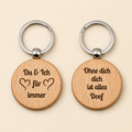 Round Keyring – Your Companion with Personality
