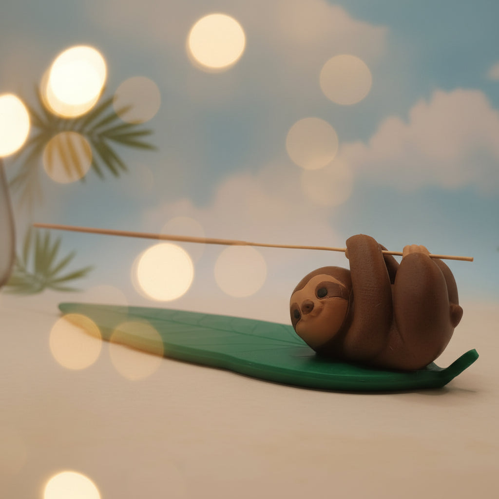 Chill Sloth – Räucherstäbchenhalter | Dekoration &amp; Duft in einem