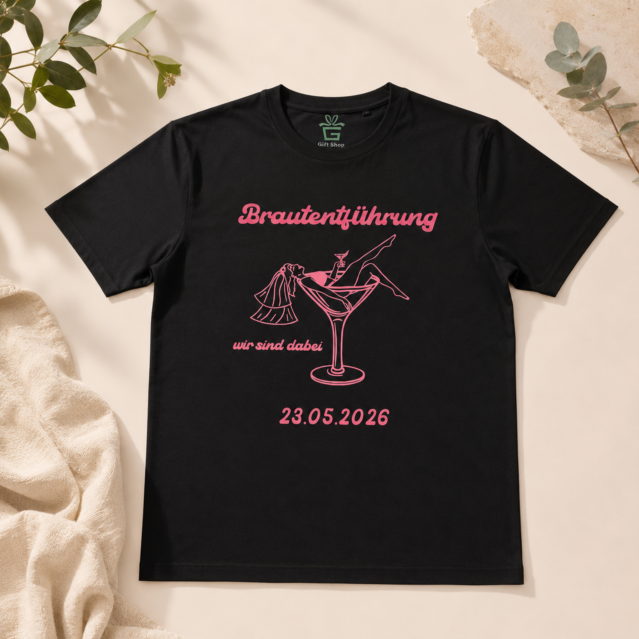 Personalisierbares Unisex T-Shirt
